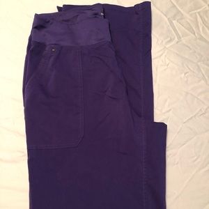 Purple Label yoga scrub pants